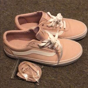 Blush pink Vans NWOT